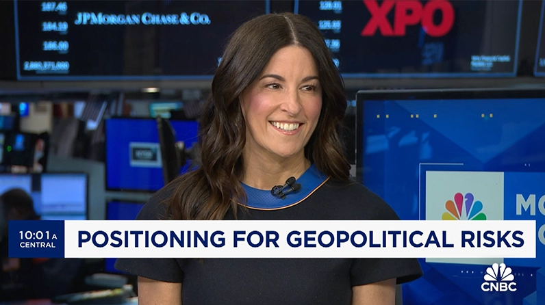 Holly Newman Kroft on CNBC Discussing Current Geopolitical Risks