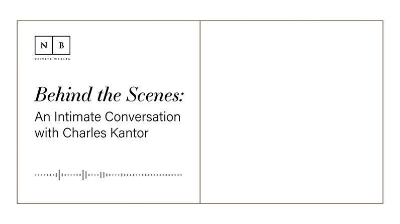 Behind the Scenes: An Intimate Conversation with Charles Kantor